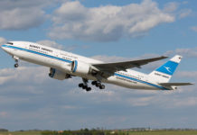 Budapesten szakította meg útját a Kuwait Airways járata