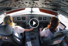 Hölgyek repülték az Aer Lingus első járatát az angyalok városába