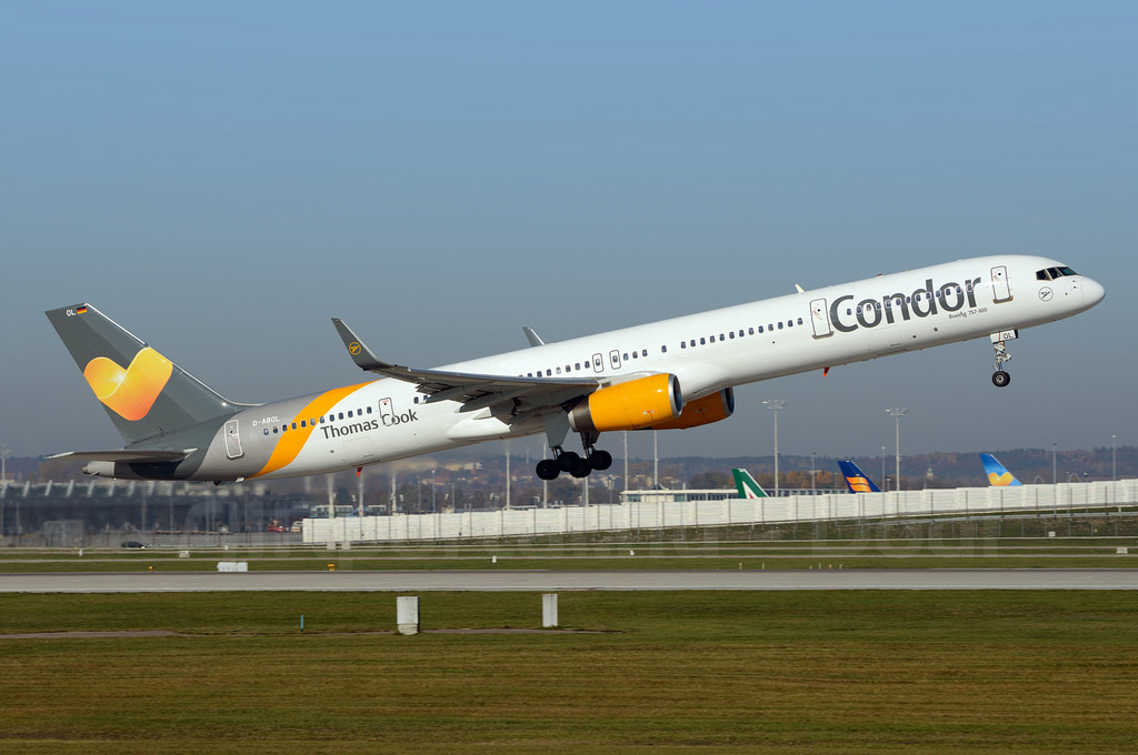 A Condor Boeing 757-ese Münchenben. (Fotó: AIRportal.hu) | © AIRportal.hu