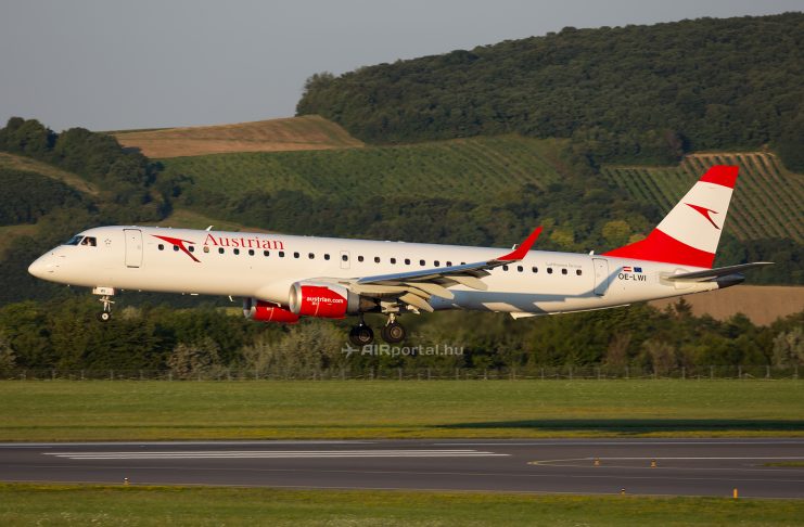 Megkezdte Embraer E195-ösei kivonását az Austrian Airlines