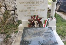 Megrongálták Szentgyörgyi Dezső síremlékét