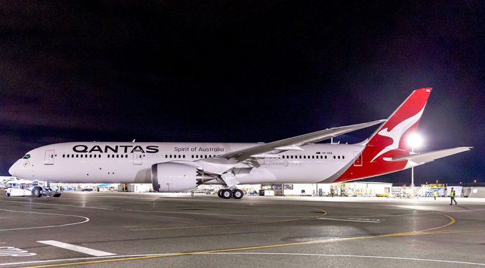 A közel-keleti feszültség miatt változtatott Perth-London járatának útvonalán a Qantas
