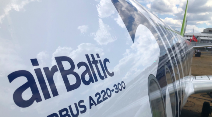 Tervezd meg az Air Baltic ötvenedik A220-asának festését!
