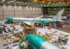 Nőtt a Boeing kereskedelmi üzletágának negyedéves vesztesége