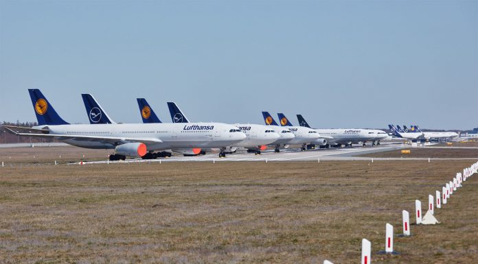 Több repülőgépét leállíthatja a Lufthansa a közel-keleti konfliktus hatásai miatt