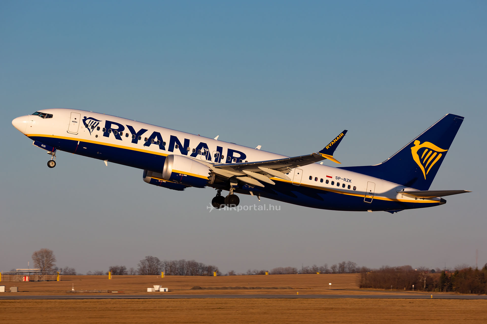 Vuelo de Ryanair desde Budapest a Tenerife