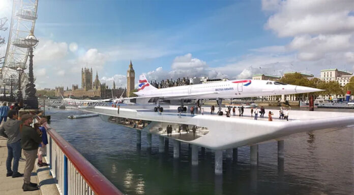 London belvárosába helyeznének egy Concorde-ot
