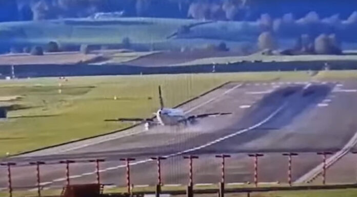 Majdnem lesodródott a pályáról nekifutás közben egy A320-as