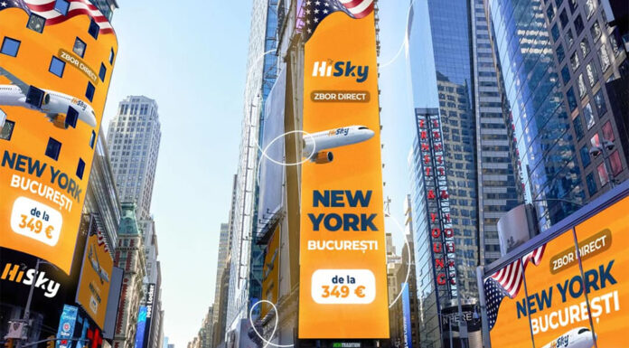 New York és Bukarest közötti járatot indít a Hi Sky