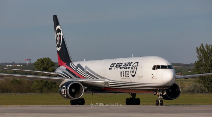 Ürümcsi és Budapest között nyitott áruszállító járatot az SF Airlines