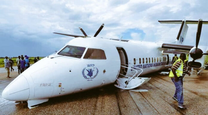 Szerencsés hasra szállást hajtott végre egy Dash 8-as