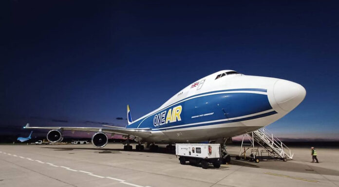 Forgalomba állította harmadik Boeing 747-400F gépét a One Air