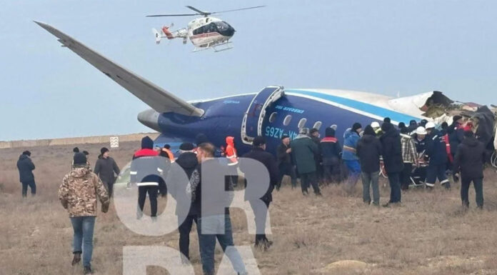 Balesetet szenvedett az Azerbaijan Airlines Embraer ERJ-190-es repülőgépe