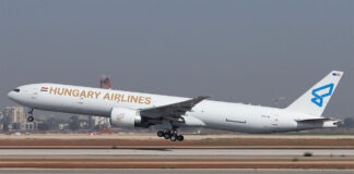 Átvette első Boeing 777-300ERSF áruszállítóját a Fly Meta