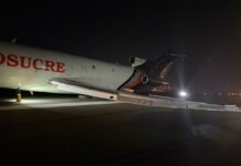 Balesetet szenvedett egy Boeing 727-es Kolumbiában