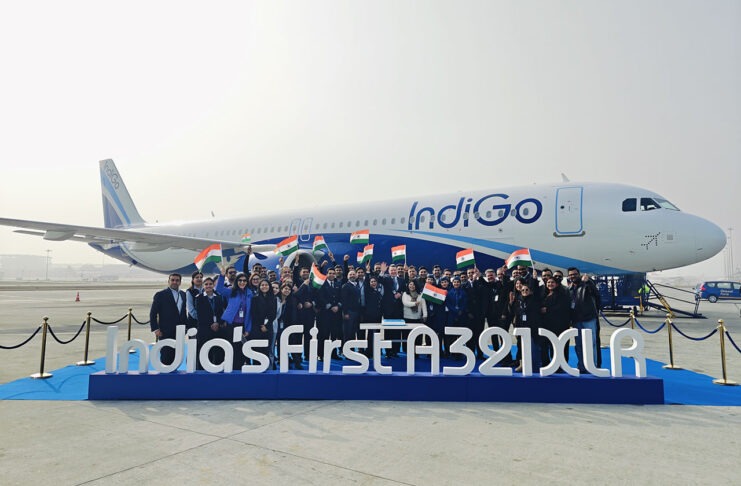 Átvette India első A321XLR repülőgépét az Indi Go