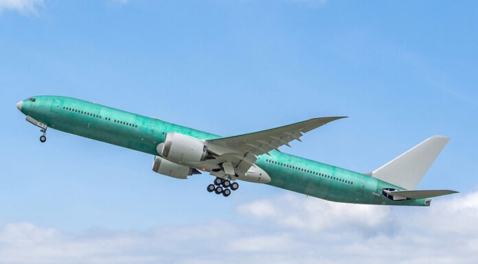 Végrehajtotta első repülését a Lufthansa leendő Boeing 777-9-ese