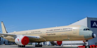 Csúszik a Qantas ultrahosszú járatainak indulása az A350-esek késése miatt