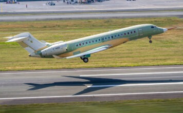 Teljesítette első repülését a Dassault Falcon 10X