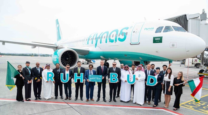 Elindult a Flynas Rijád és Budapest közötti járata