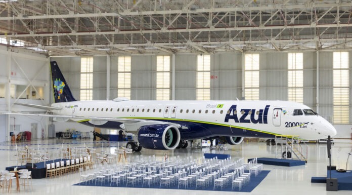 Átadta kétezredik E-Jetjét az Embraer