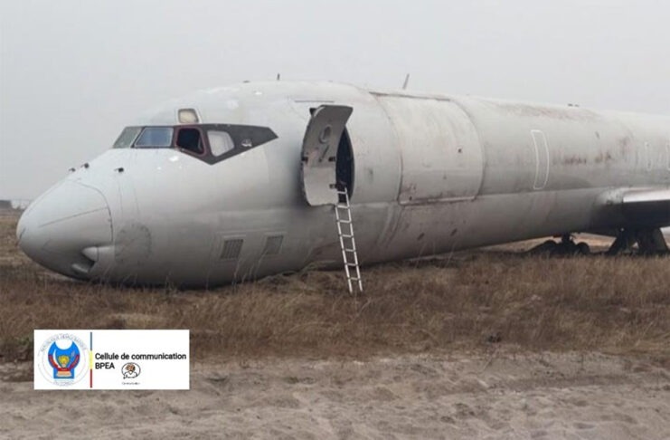 Balesetet szenvedett a világ egyik utolsó aktív Douglas DC-8-asa